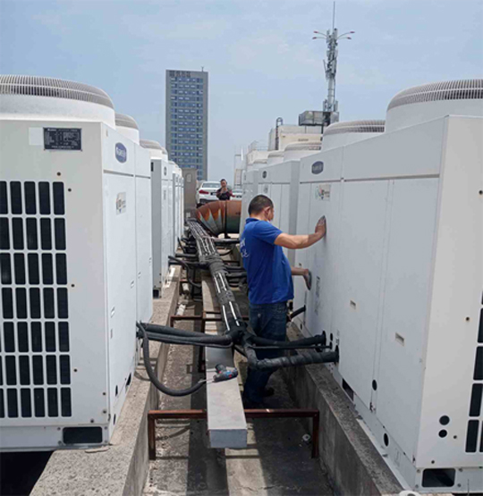 梧州中央空调制热和不制冷系统维修方法